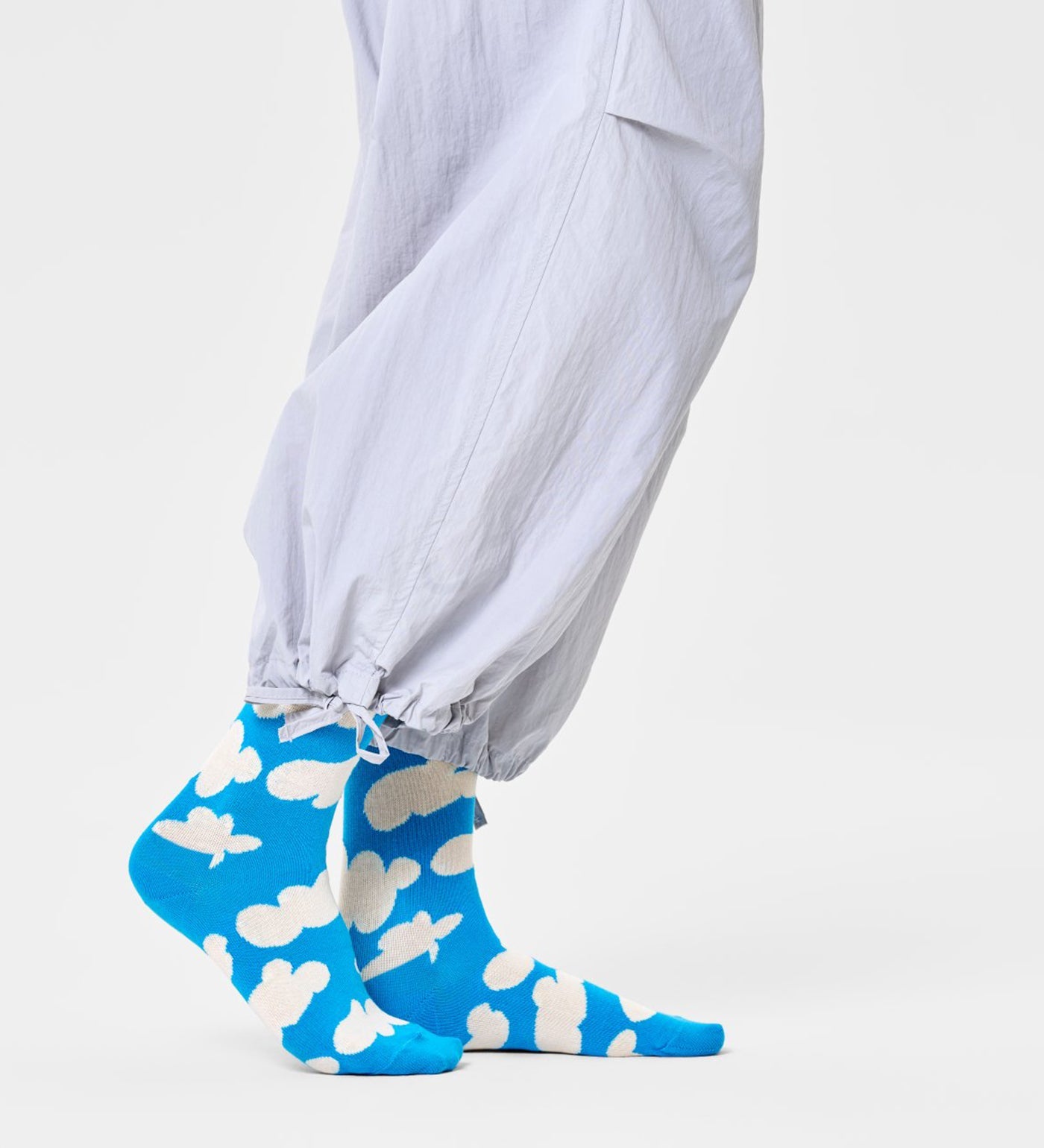 Happy Socks Unisex Cloudy Crew Length Socks for Women and Men