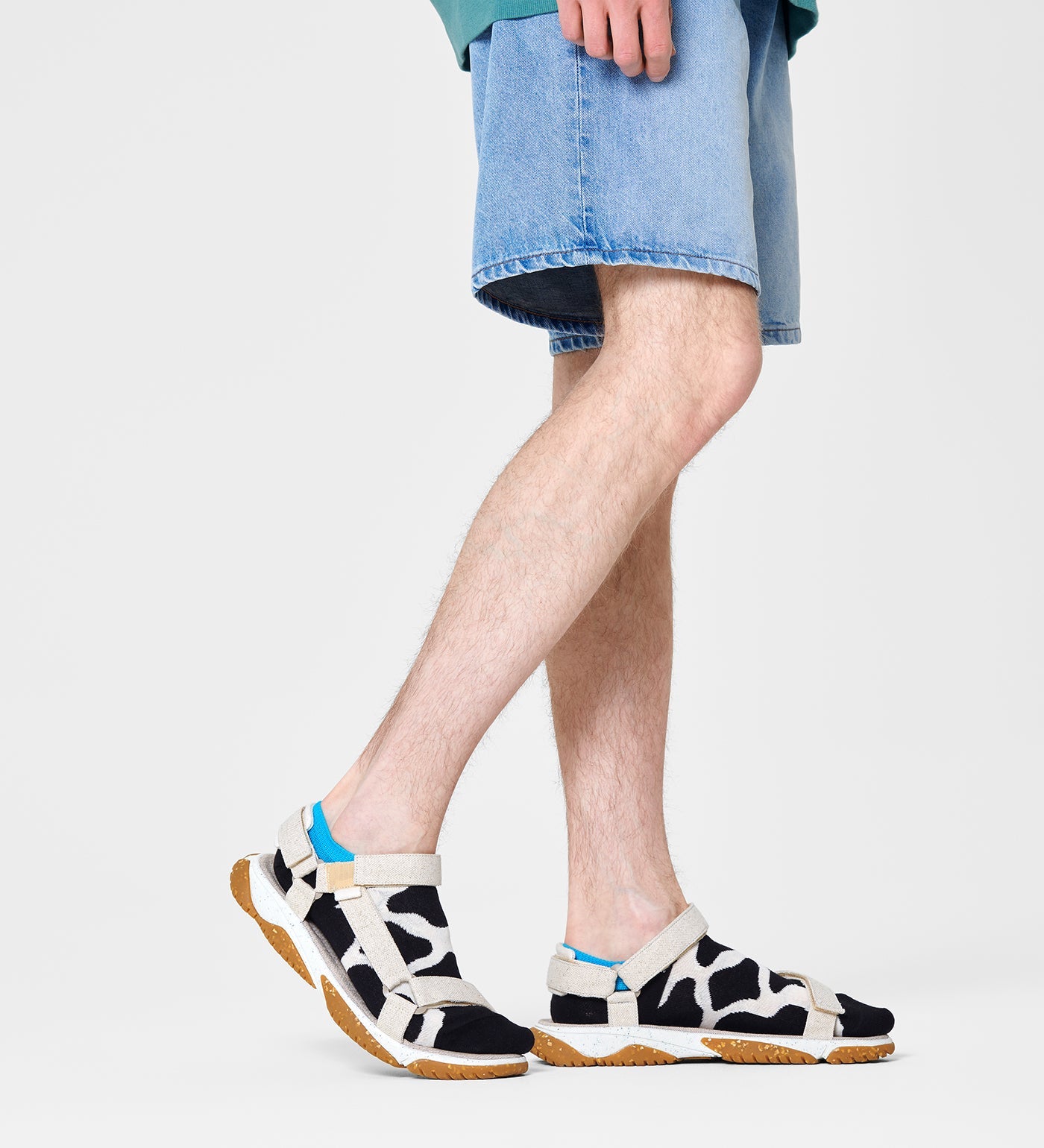 Happy Socks Unisex Cow Designer Loafer Socks for Women and Men