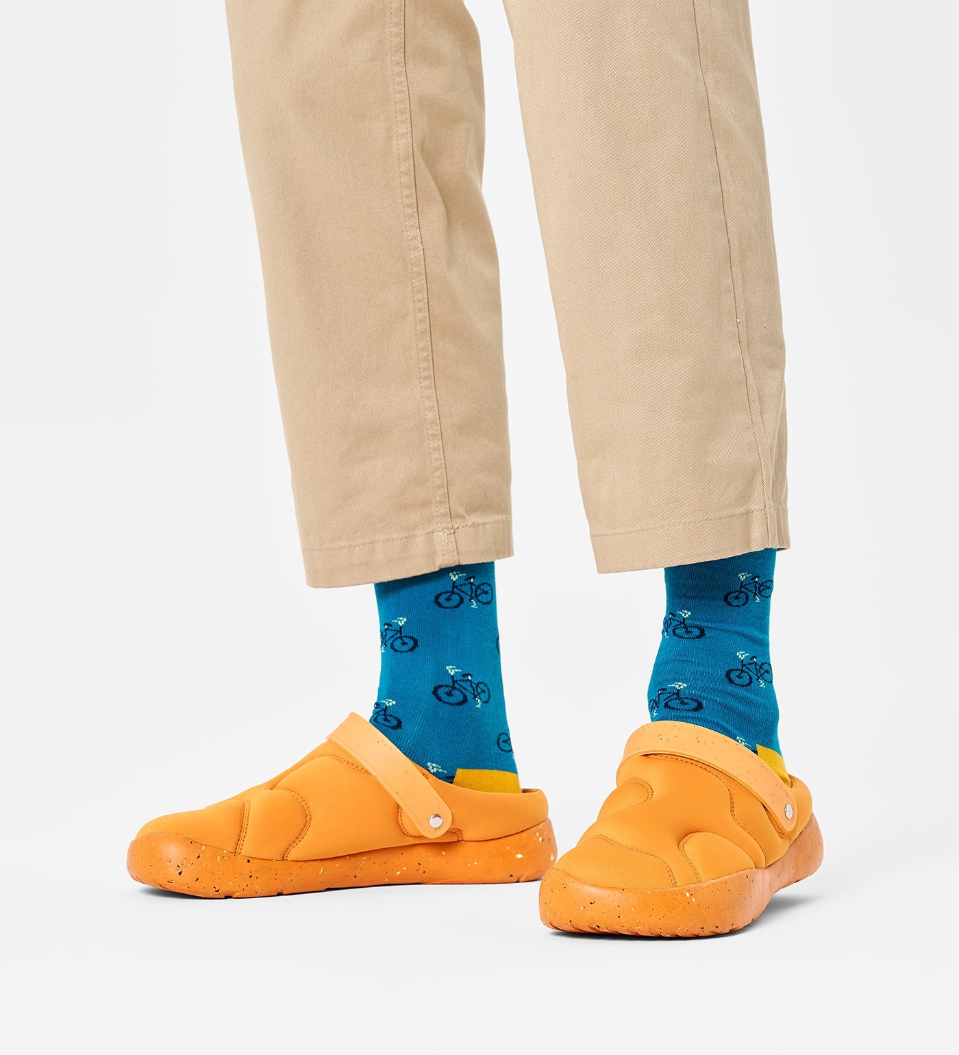 Happy Socks Unisex Bike Crew Length Socks for Women and Men