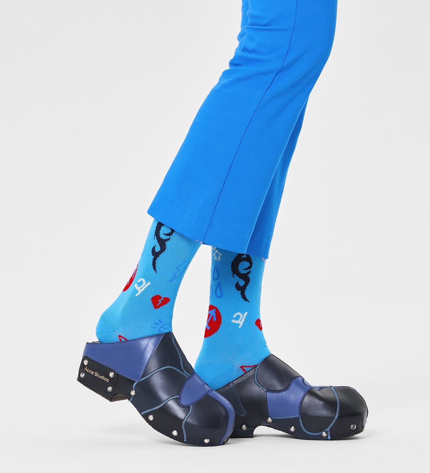 Happy Socks Unisex Sagittarius Crew Length Socks for Women and Men