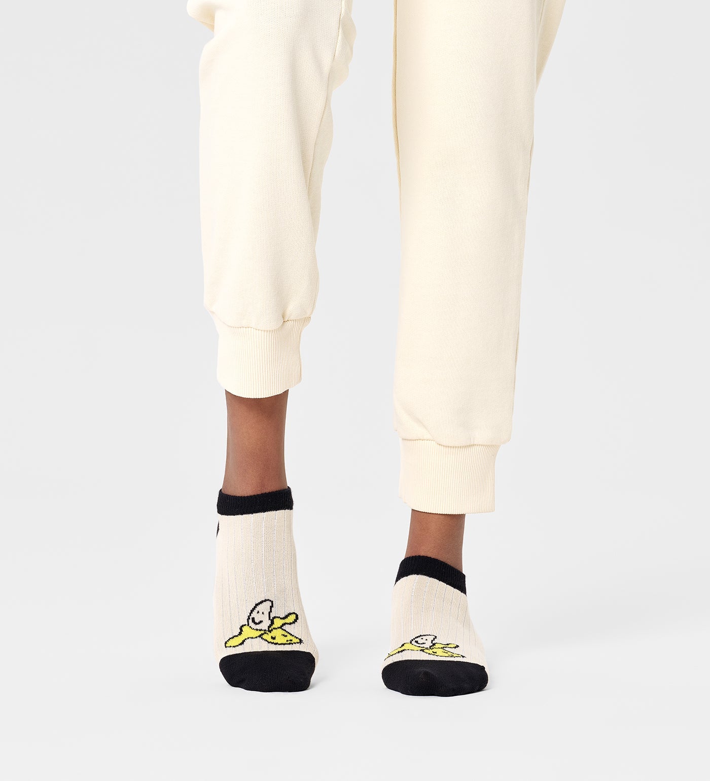Happy Socks Unisex Banana Low Cut Ankle Socks for Women and Men
