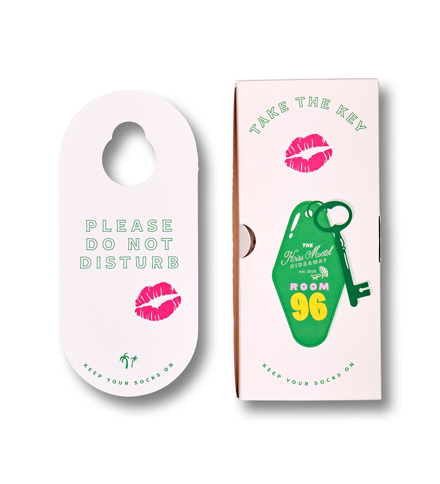 Happy Socks Unisex 1-Pack Do Not Disturb Crew Length Socks Gift Set for Women and Men