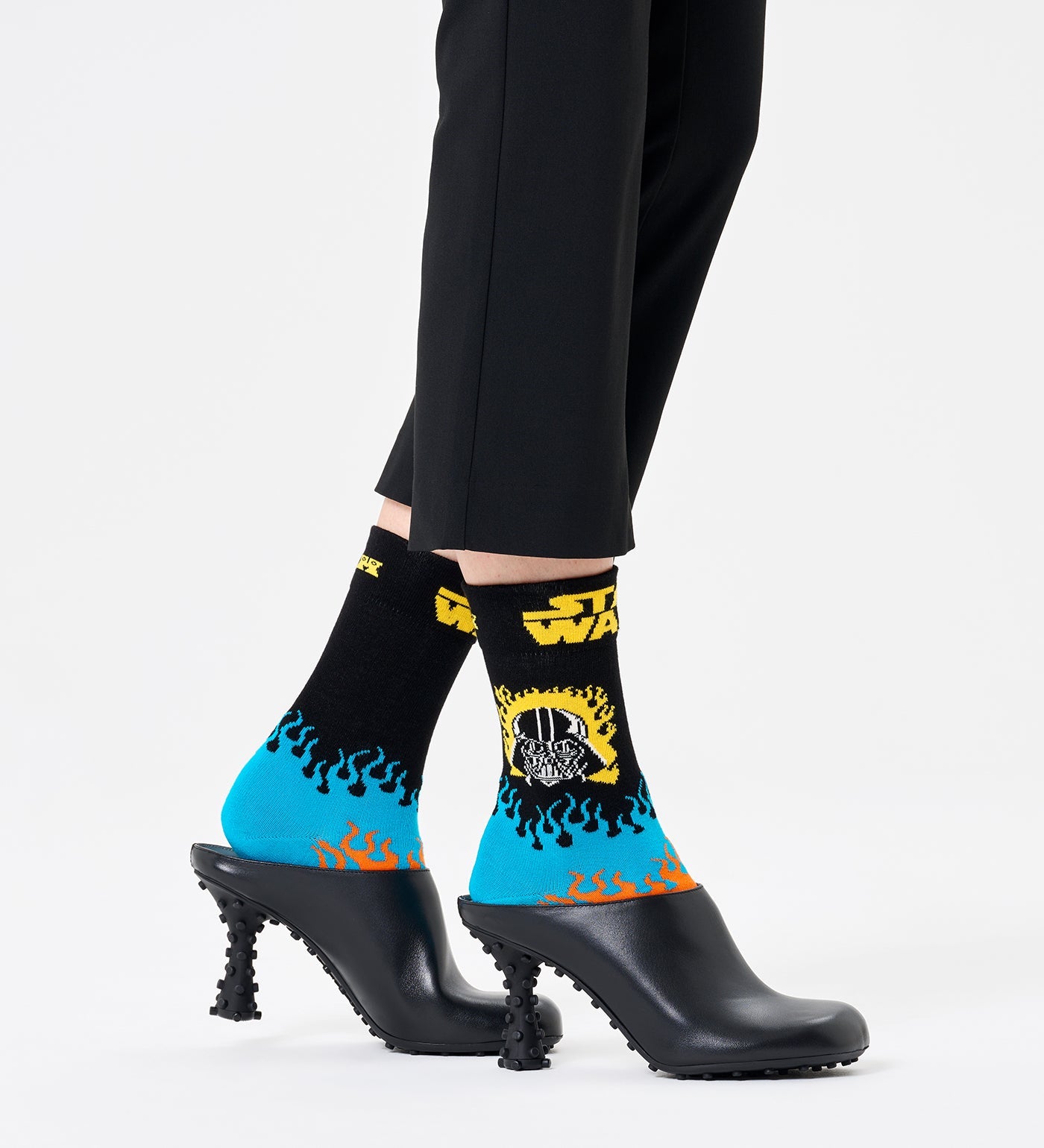 Happy Socks Unisex STAR WARS™ Darth Vader Crew Length Socks for Women and Men