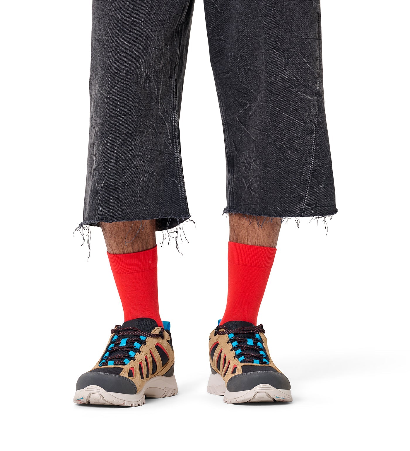 Happy Socks Unisex Multicolor 3-Pack Solid Crew Length Socks for Women and Men