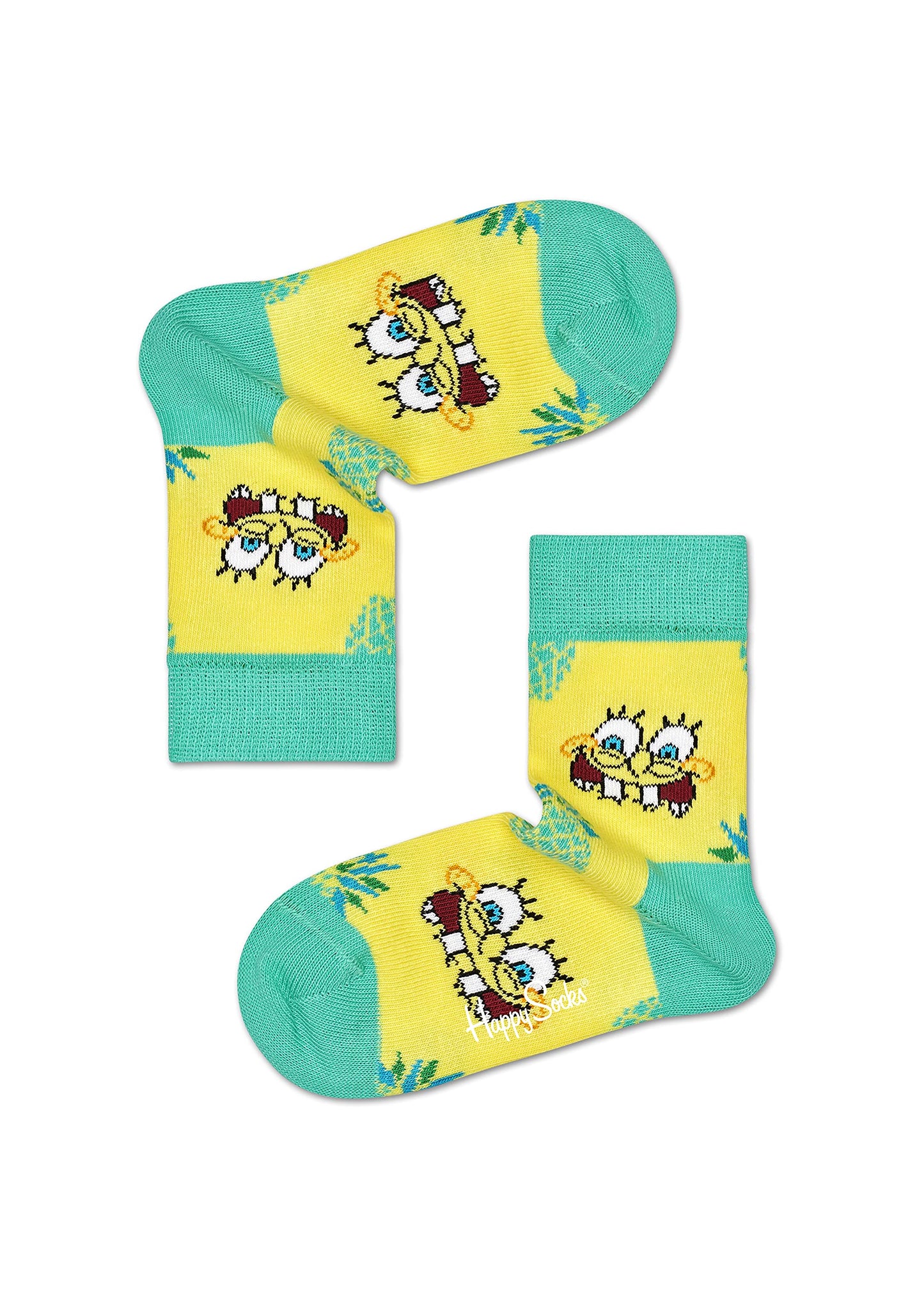Kids Sponge Bob Fineapple Surprise Sock