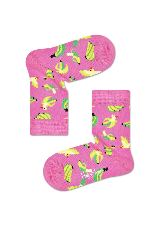 Kids Banana Bird Sock