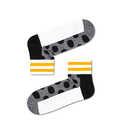 Big Dot 1/4 Crew Sock by Happy Socks India