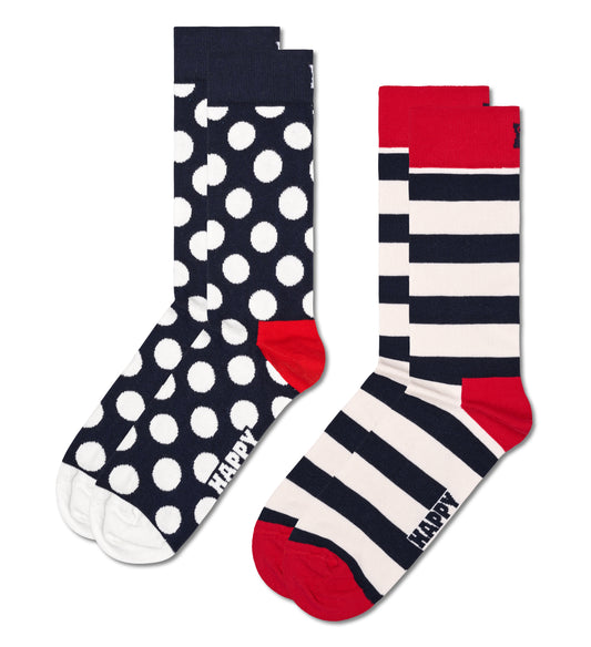 2-Pack Classic Big Dot Socks by Happy Socks India