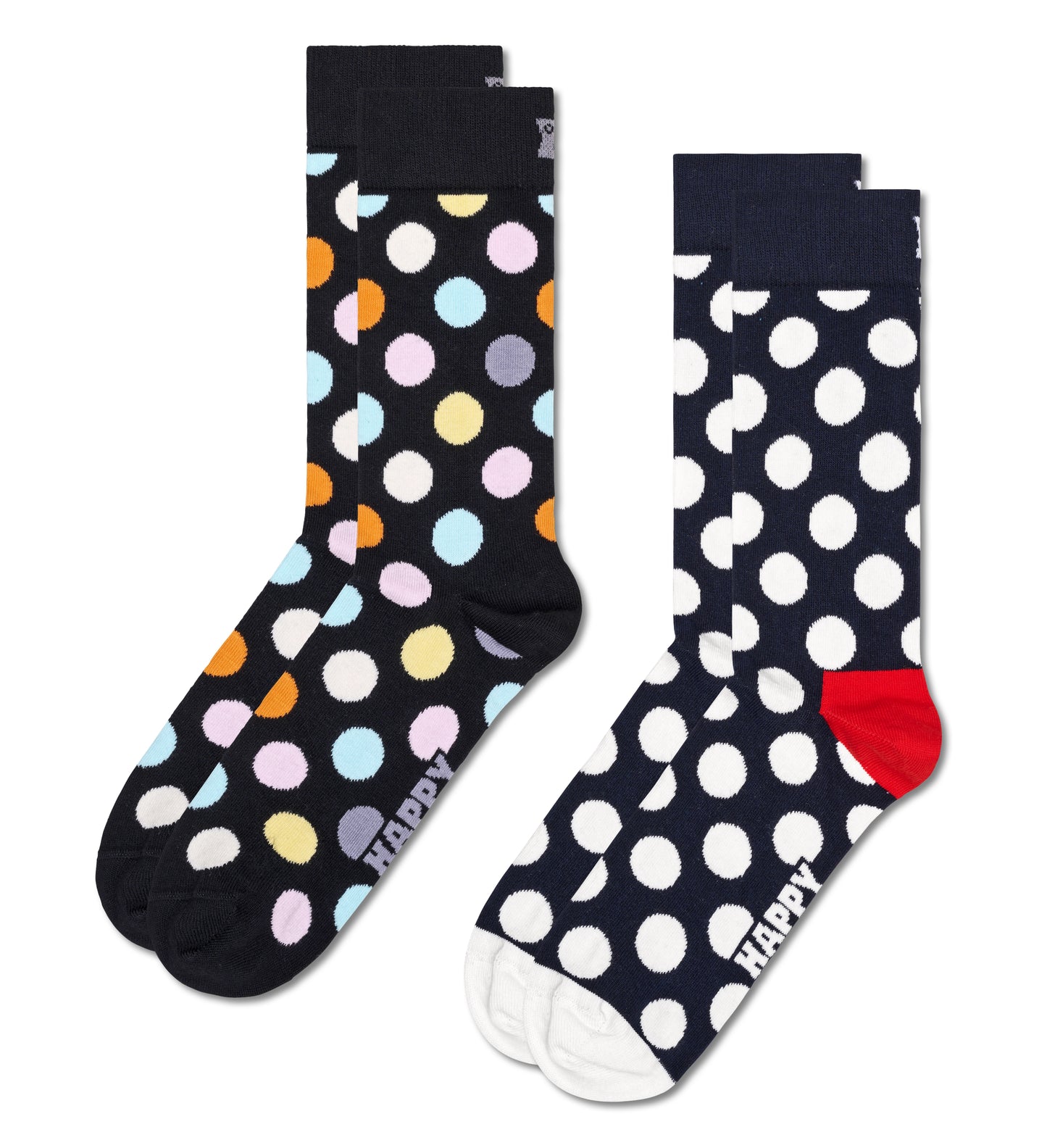 2-Pack Classic Big Dot Socks by Happy Socks India