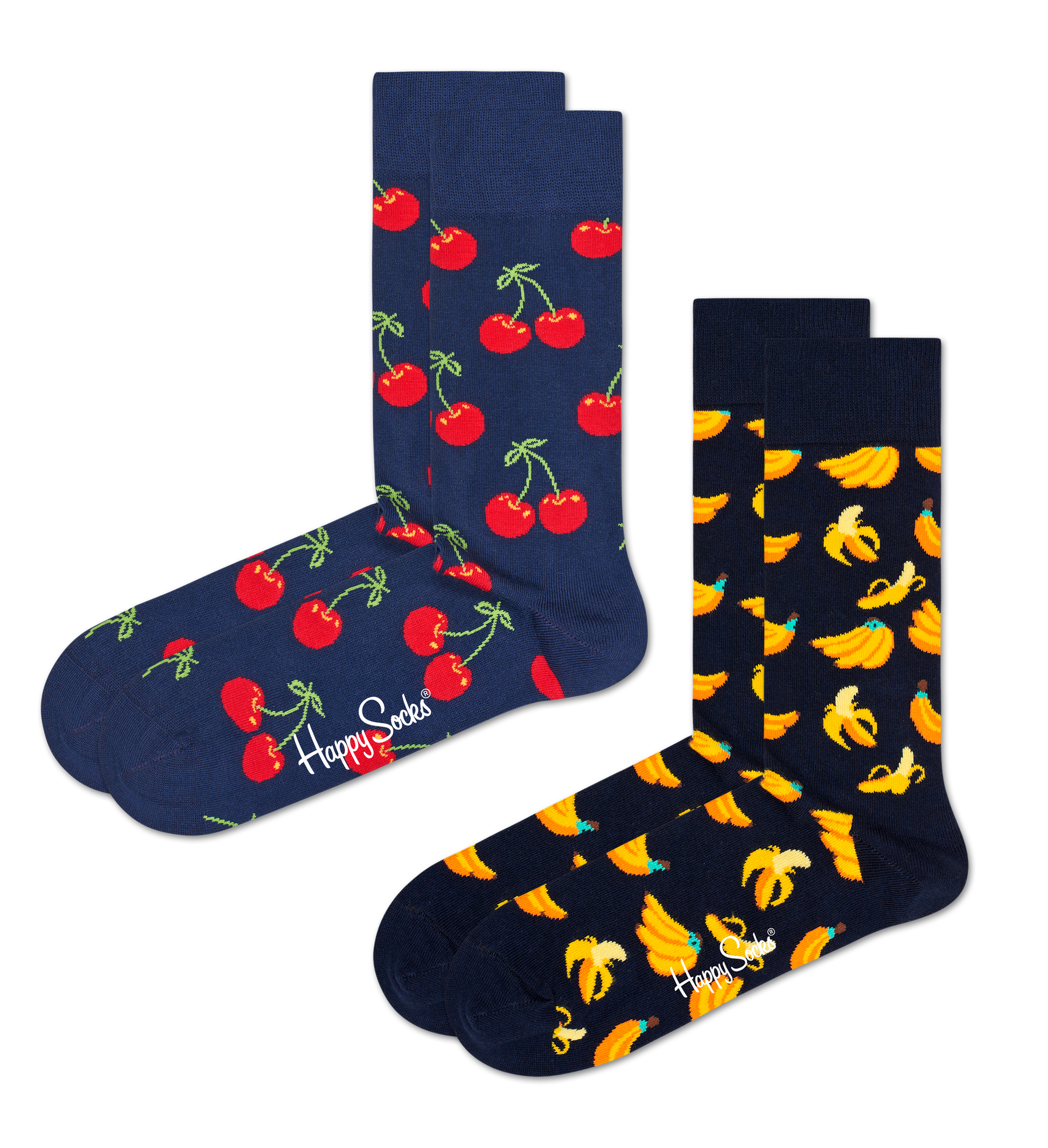 2-Pack Classic Cherry Socks by Happy Socks India