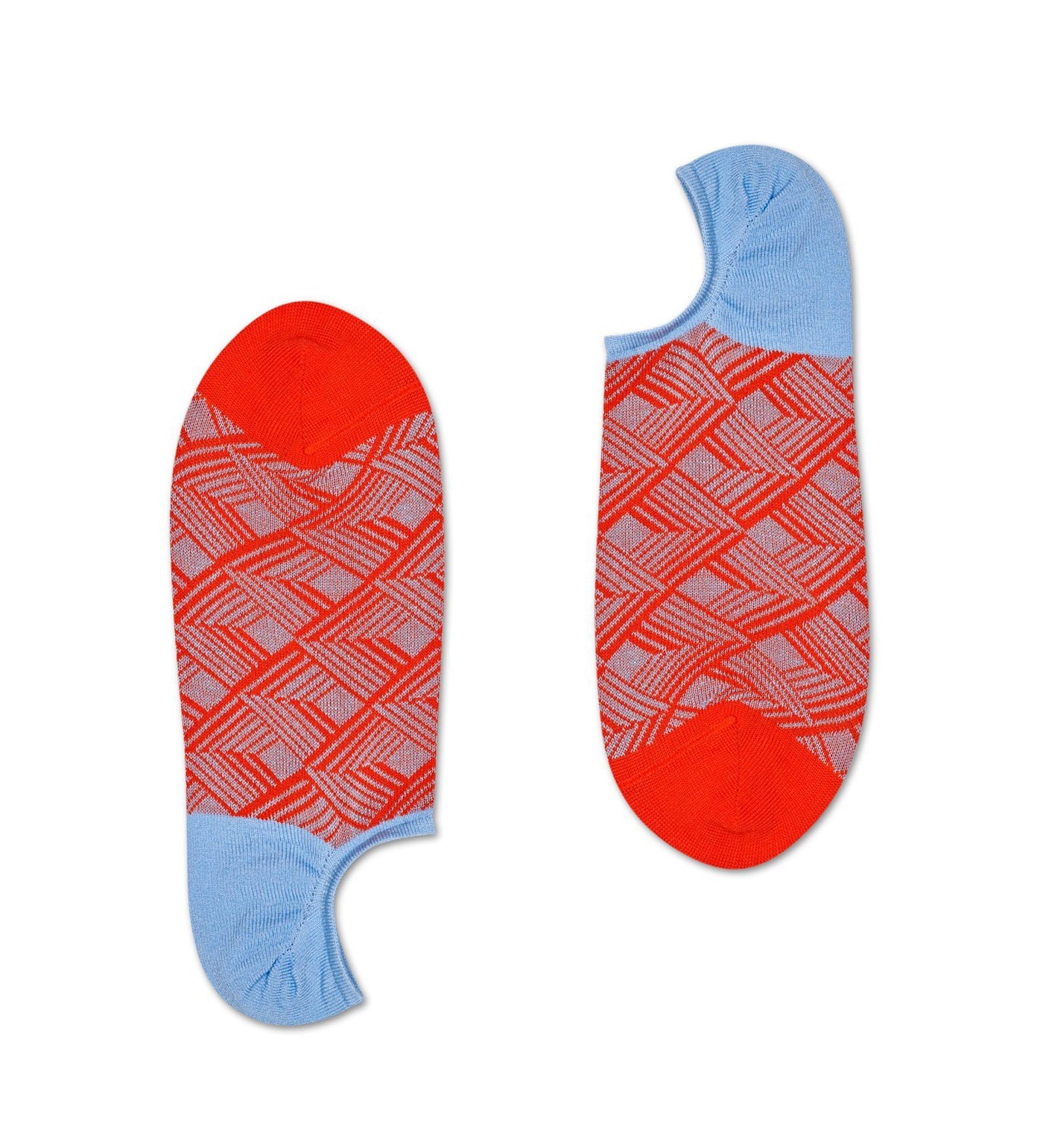 Colorful men's loafer socks from Happy Socks Dressed Dimension collection, featuring vibrant patterns and comfortable fit.