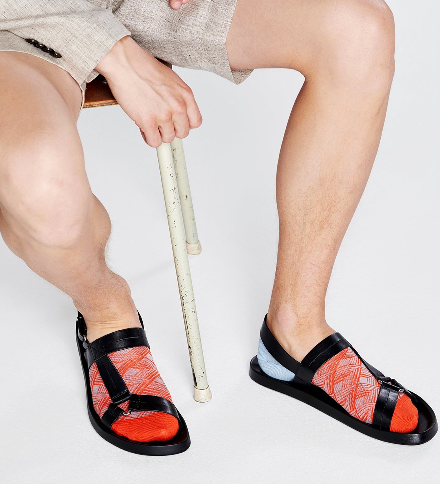 Colorful men's loafer socks from Happy Socks Dressed Dimension collection, featuring vibrant patterns and comfortable fit.
