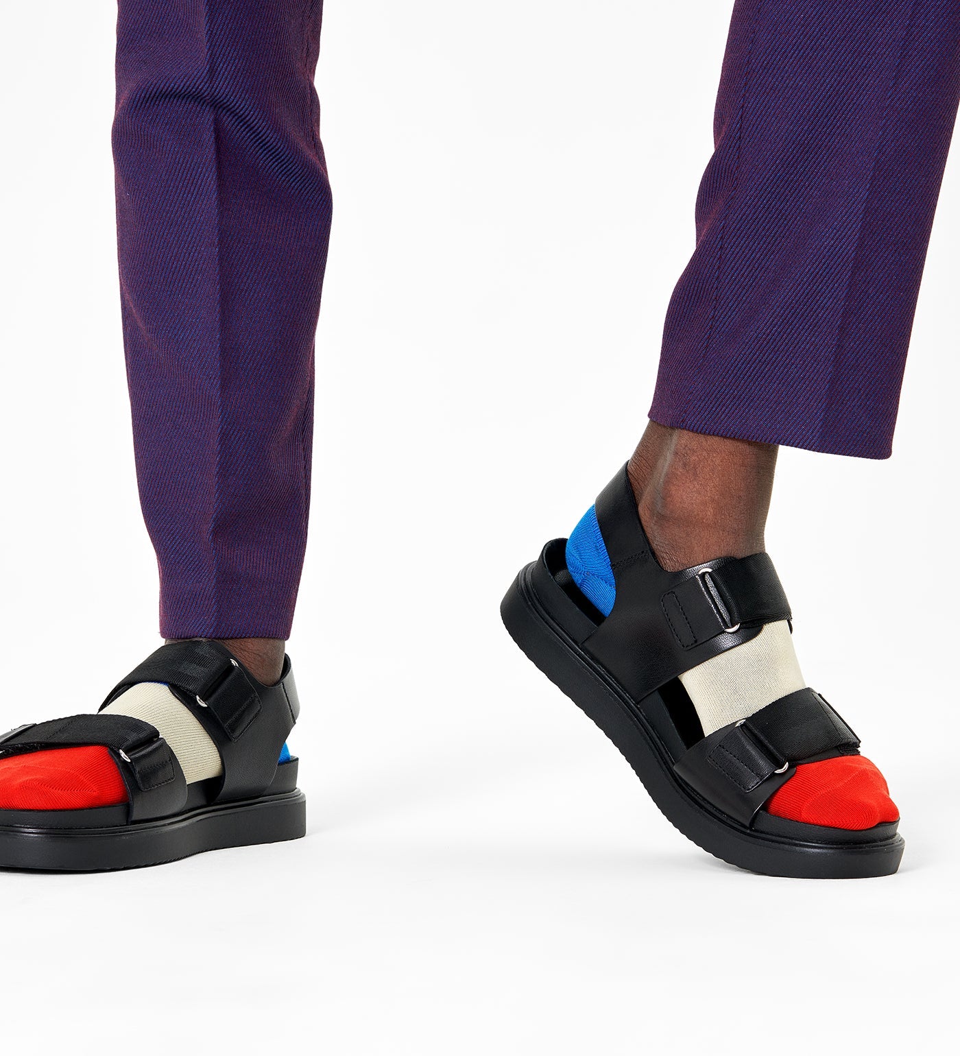 Colorful Happy Socks Dressed Block Loafer Socks for Men featuring vibrant geometric patterns and a comfortable fit.