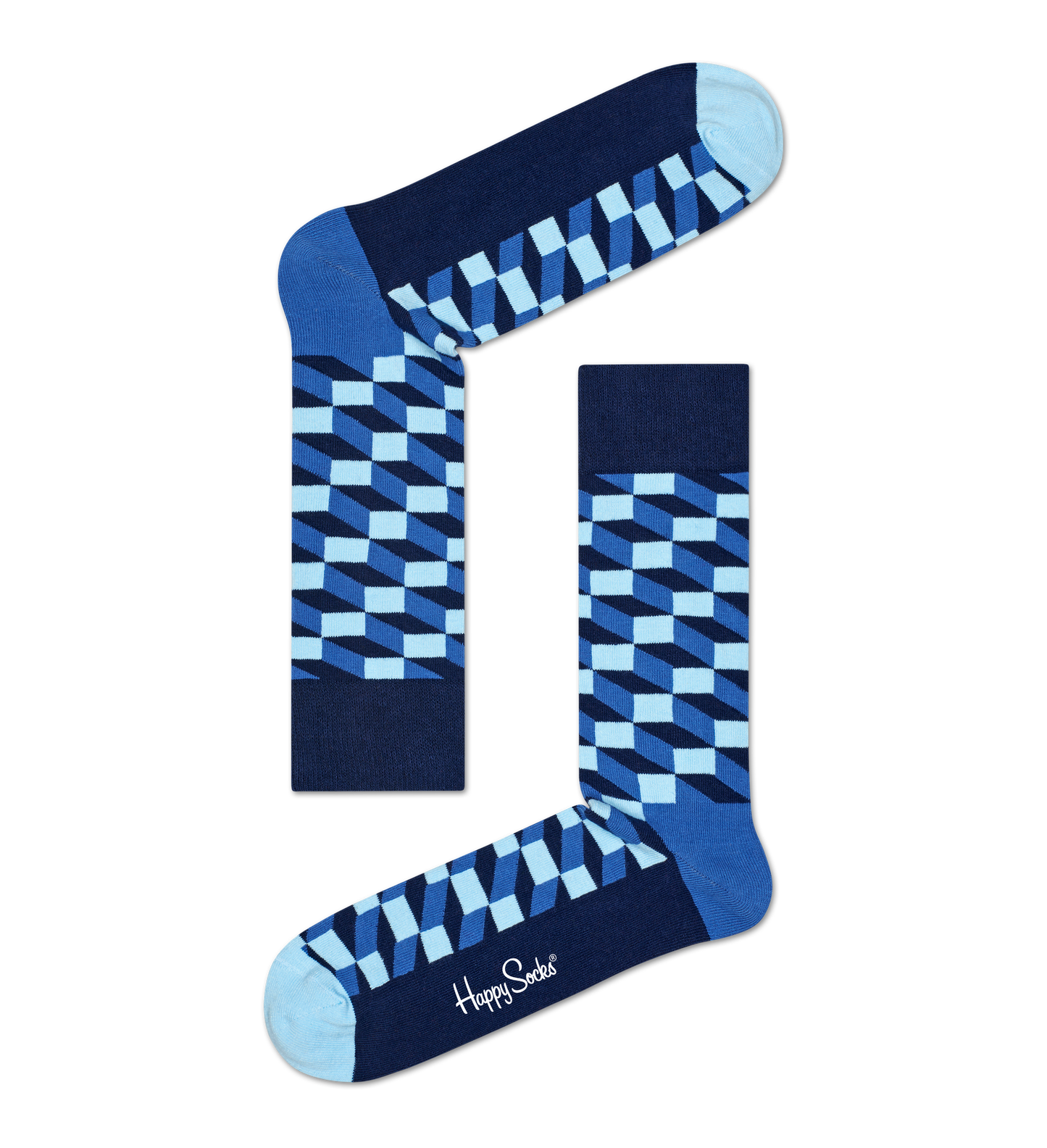 Filled Optic Sock by Happy Socks India