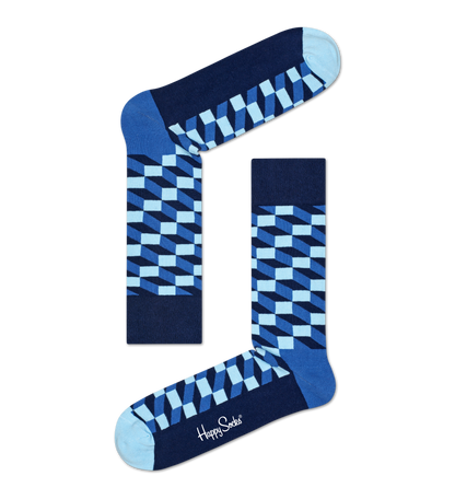 Filled Optic Sock by Happy Socks India