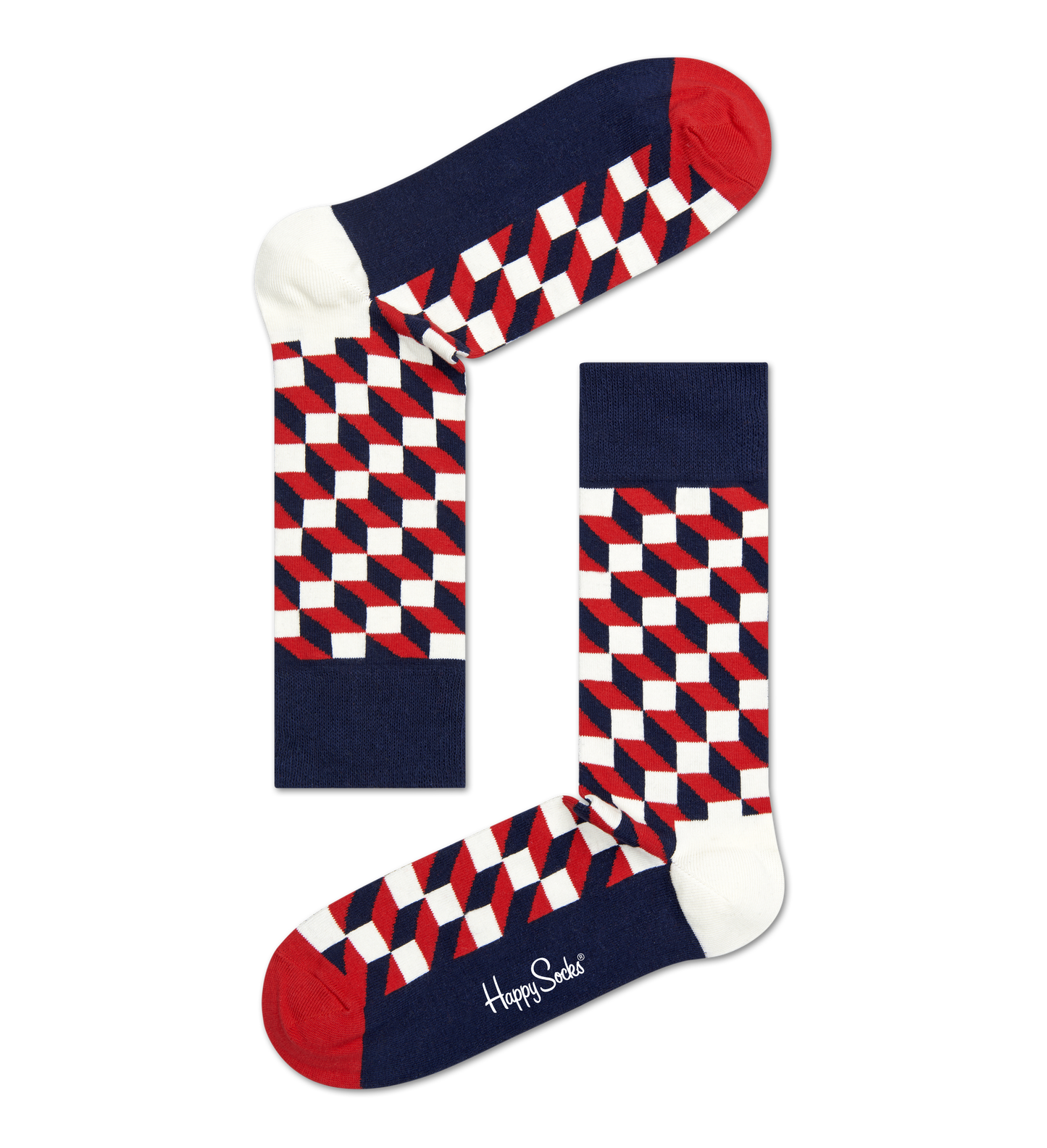 Filled Optic Sock by Happy Socks India