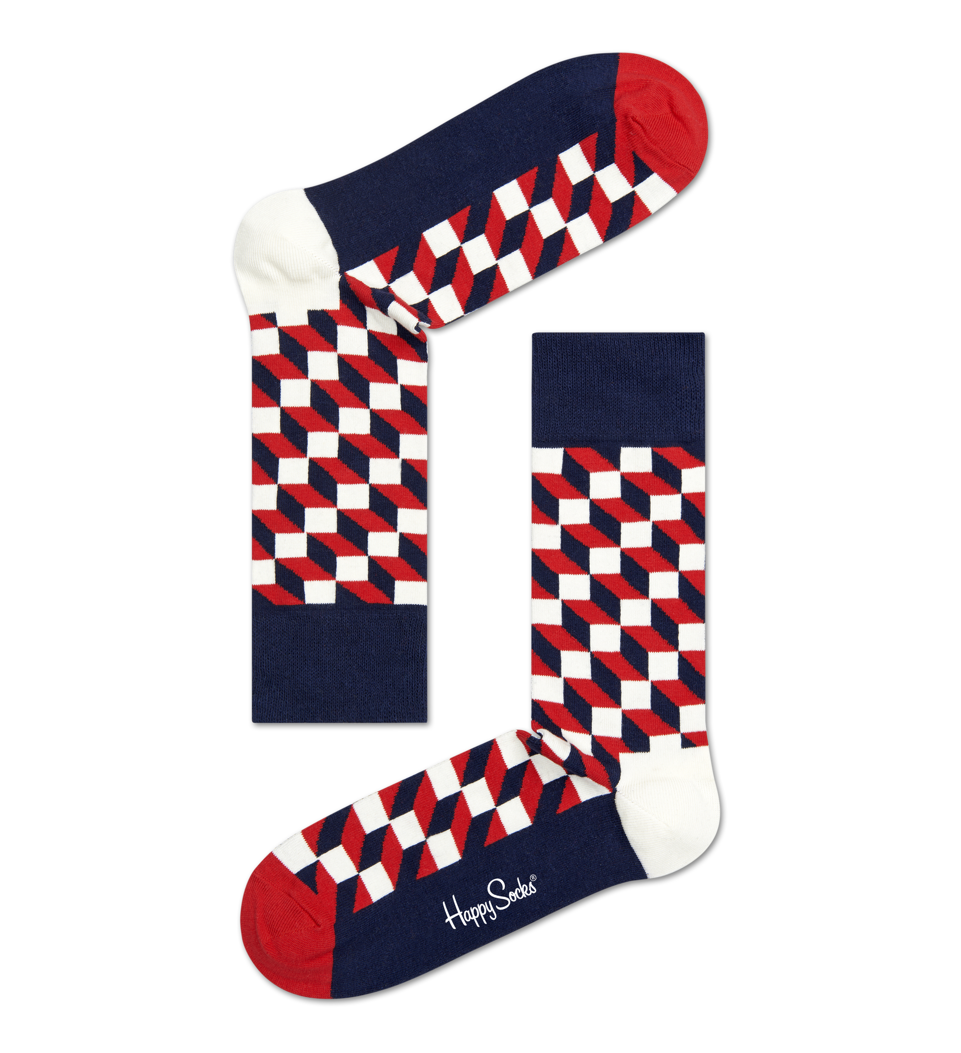 Filled Optic Sock by Happy Socks India