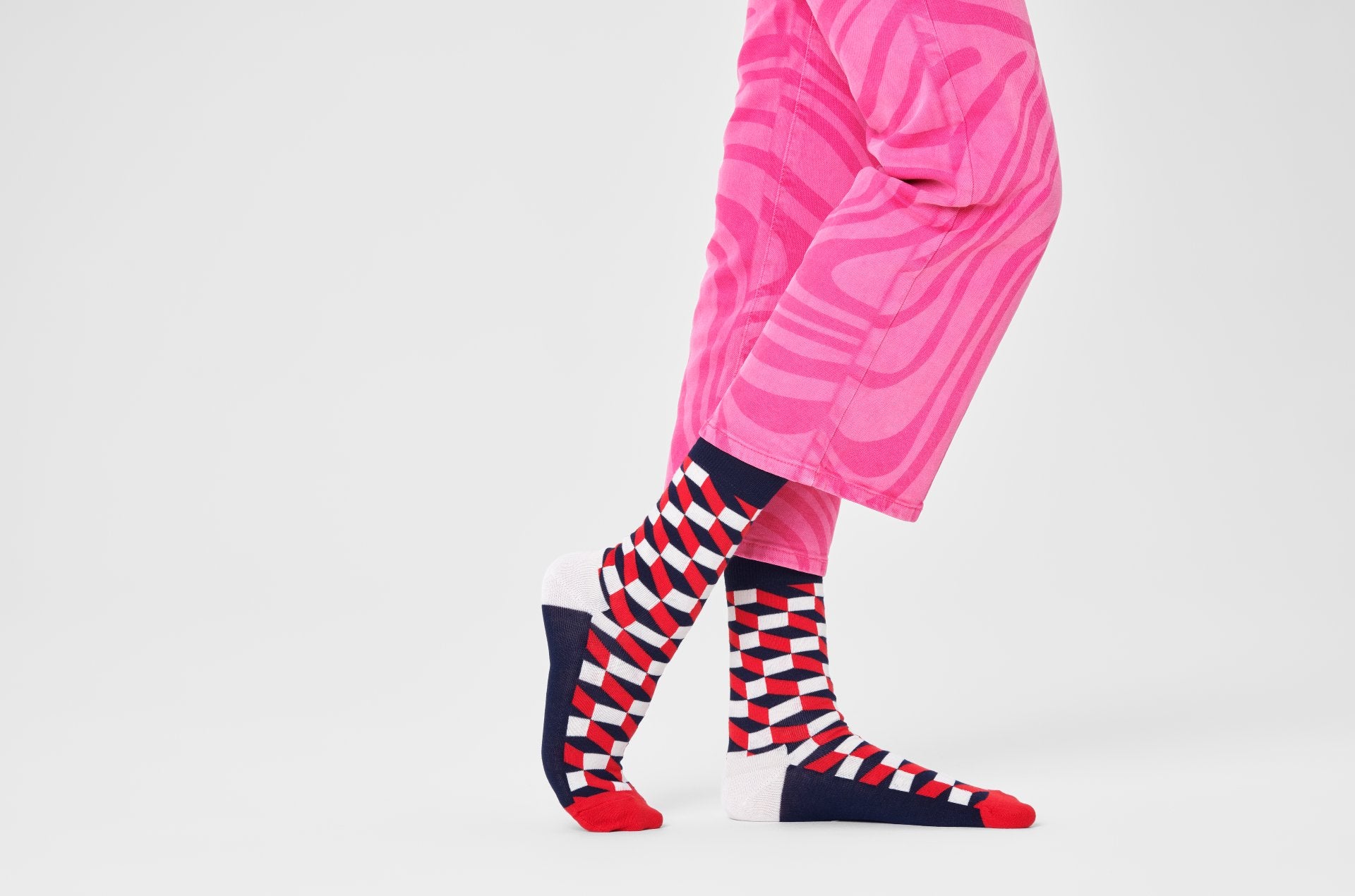 Filled Optic Sock by Happy Socks India