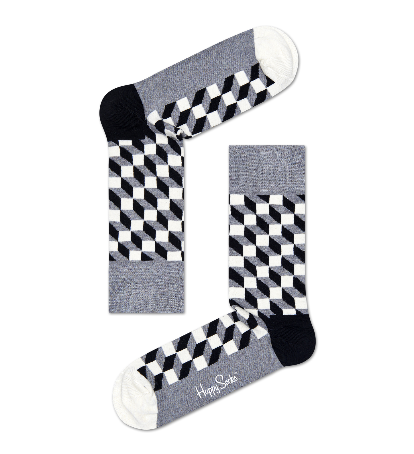 Filled Optic Sock by Happy Socks India