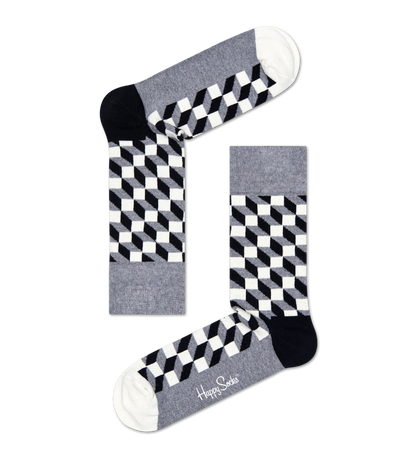 Filled Optic Sock by Happy Socks India