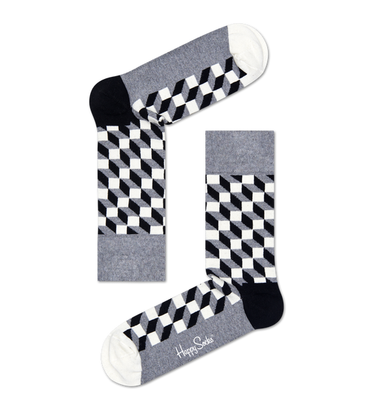 Filled Optic Sock by Happy Socks India