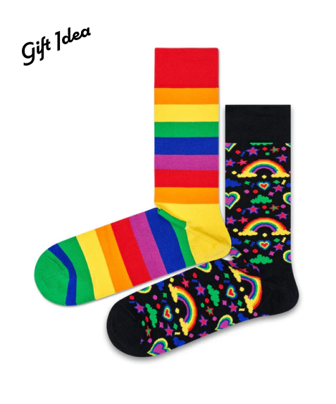 Pack Of 2 Pride Socks Gift Set