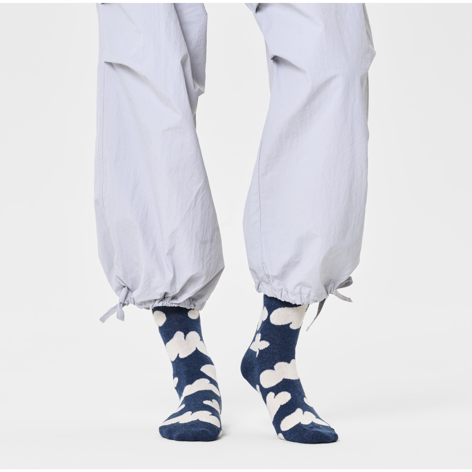 Happy Socks Unisex Cloudy Crew Length Socks for Women and Men