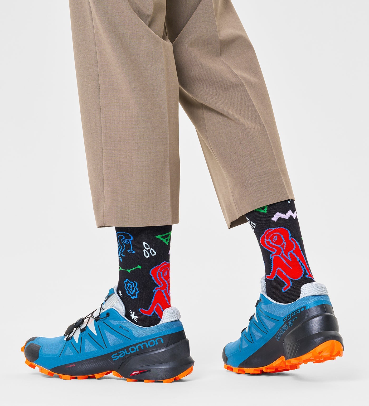 Happy Socks Unisex Virgo Crew Length Socks for Women and Men