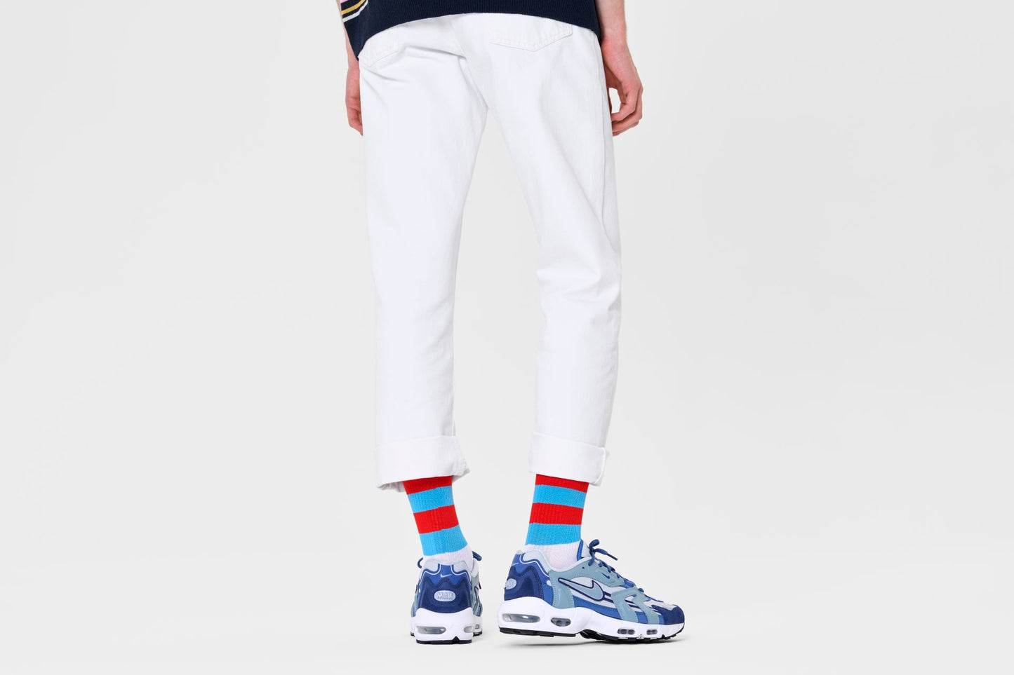 Stripe It 3/4 Crew Sock