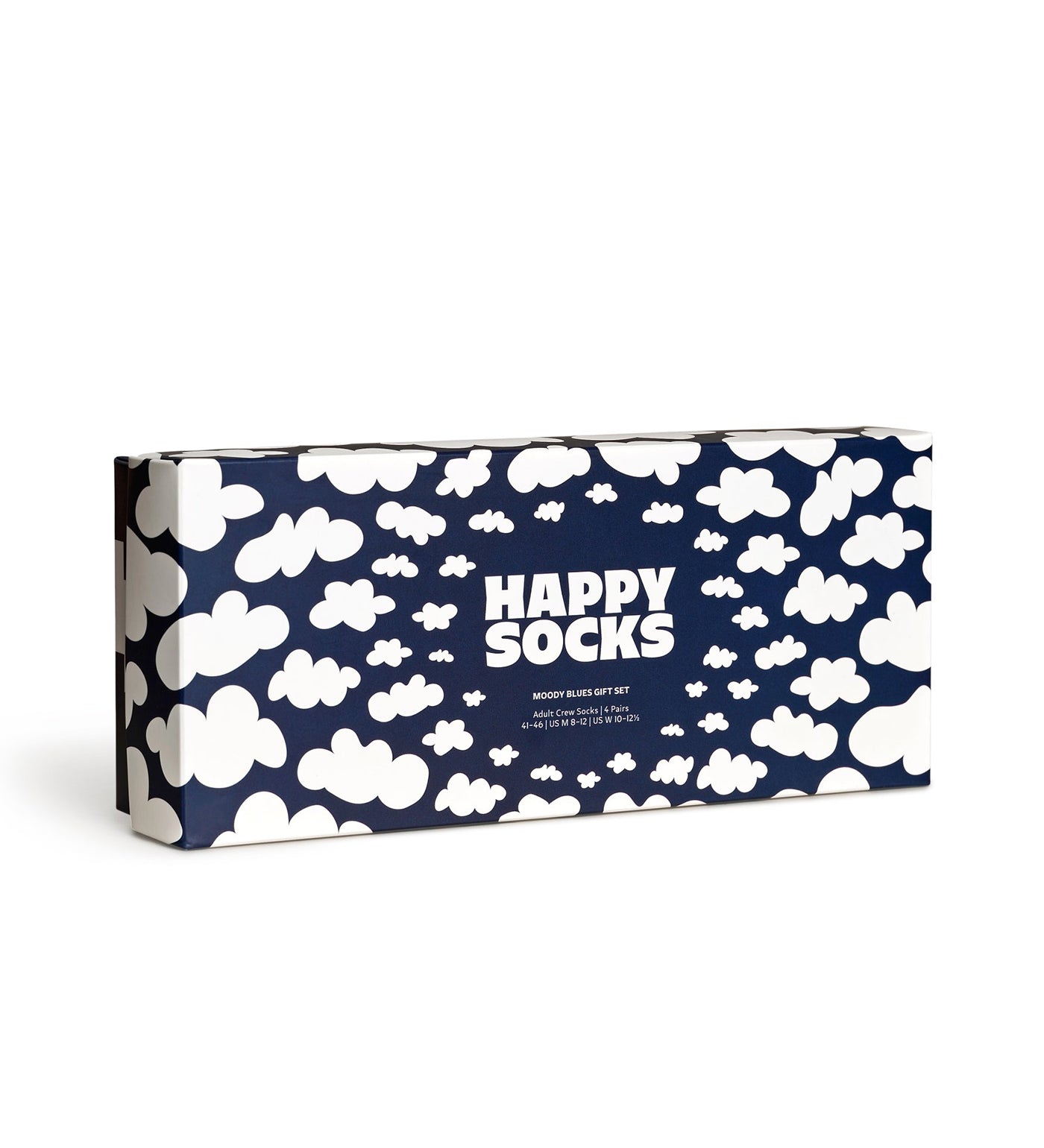 Colorful mood-inspired crew socks gift set for women and men, includes four pairs of stylish, comfortable socks.