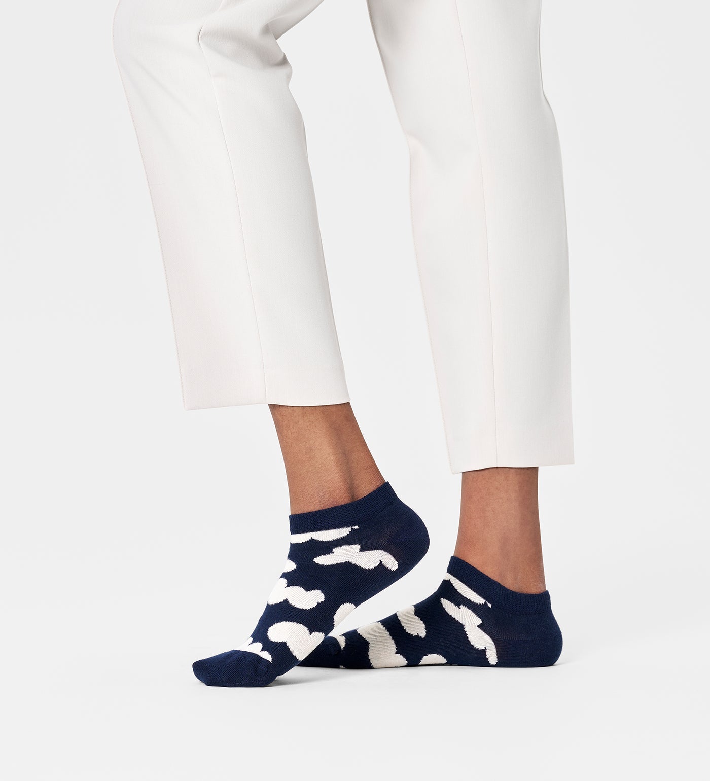 Happy Socks Unisex Cloudy Ankle Length Socks for Women and Men