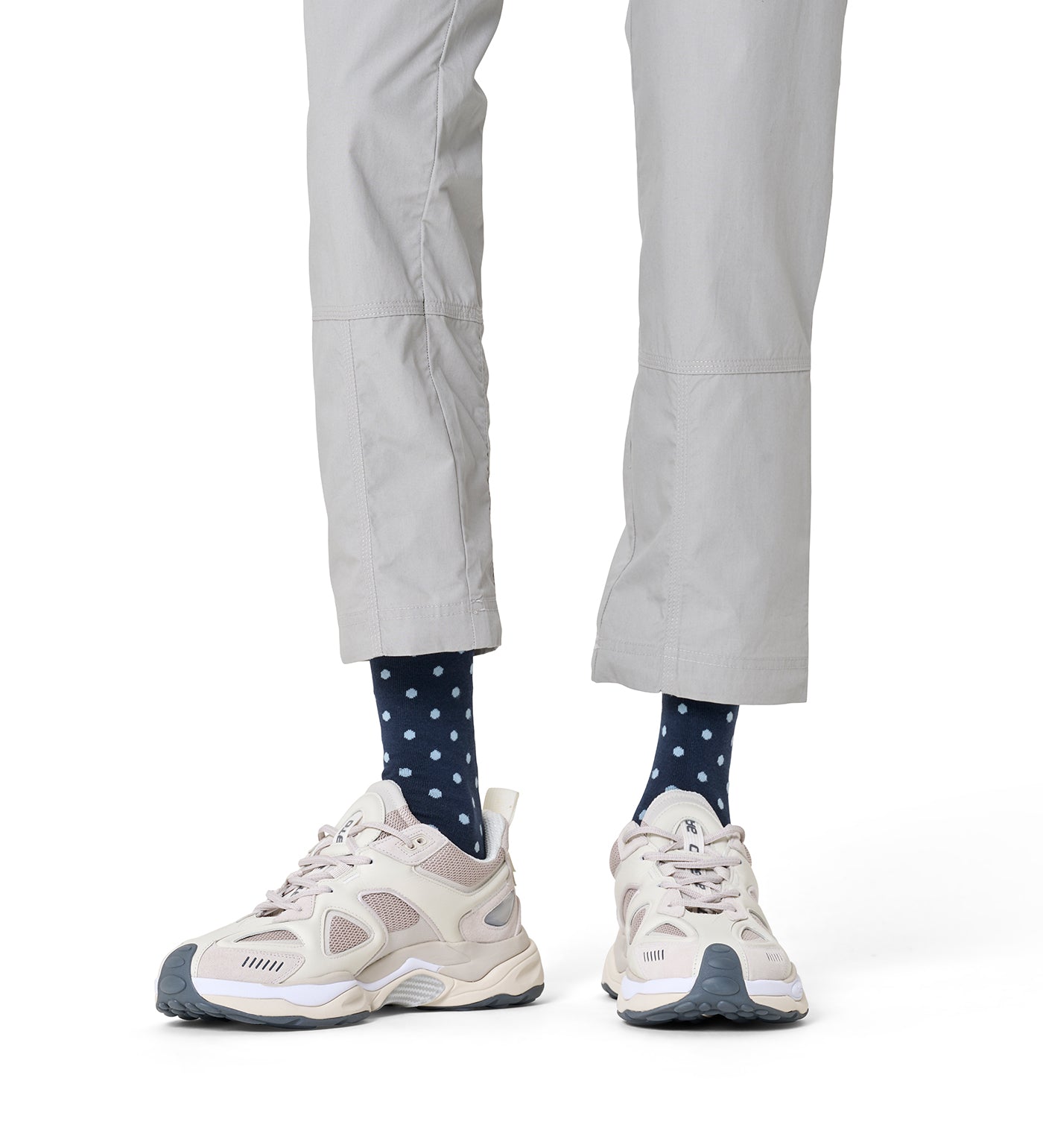 Happy Socks Unisex LITE Mini Dot  Crew Length Socks for Women and Men