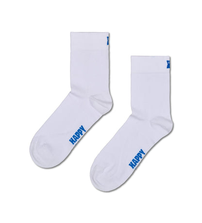 Happy Socks Unisex Multicolored 3-Pack Solid Ankle Length Socks for Women and Men