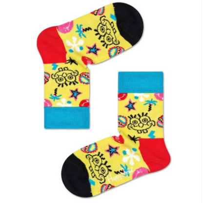 Kids Sponge Bob Smile Storm Sock