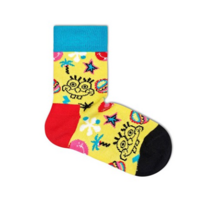 Kids Sponge Bob Smile Storm Sock