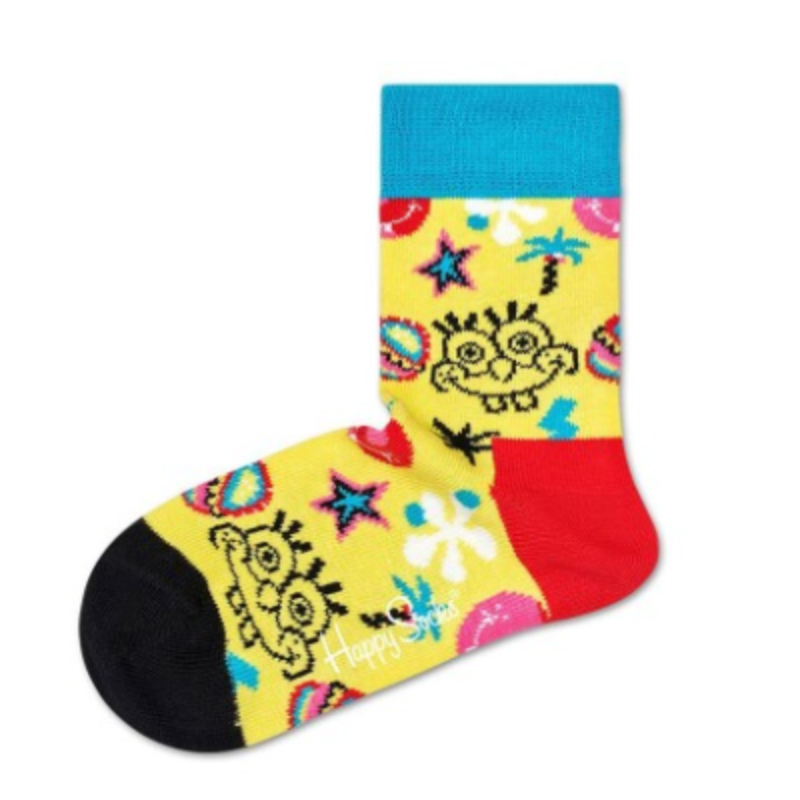 Kids Sponge Bob Smile Storm Sock